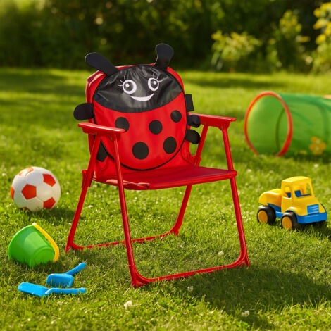 Chaise Pliante Enfant Regatta – Motif Requin, Pour Le Camping – + Un Cadeau Gratuit !