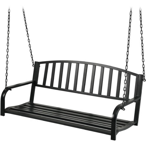 Relaxdays Banc De Rangement Spacieux, Bois, Coussin En Lin, H X L X P 46 5 X 92 6 X 49 Cm Nature Et Blanc 90744010