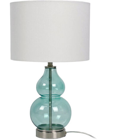 Relaxdays Lampe Sur Pied Avec Abat-jour Tissu Gris - Pied Chromé, E27, 148,5 Cm - Idéale Salon Et Chambre