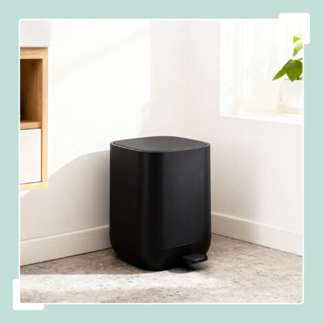 Poubelle de cuisine, 20 litres, design moderne, seau intérieur amovible