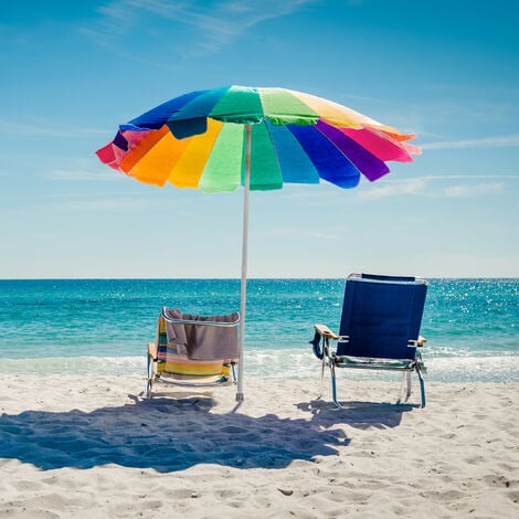 Relaxdays Douille de sol, Avec des poignées, Piquet de sil pour parasol,  séchoir-parapluie, 19 - 32