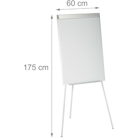 Relaxdays Tableau magnétique pour Votre Enfant, réglable en Hauteur, 102-135 x 55 x 52 cm, Marron à partir de 39,99 € (juillet 2026