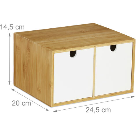 Organisateur De Bureau En Bois Avec Tiroir – Rangez Vos Affaires Avec Style