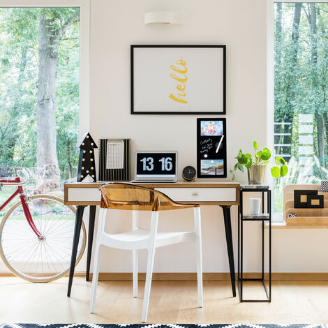 Tableau Magnétique Bureau Avec Grand Espace - Support Affiche, Notes Magnétiques | 28 X 22 Cm, Acier Carbone