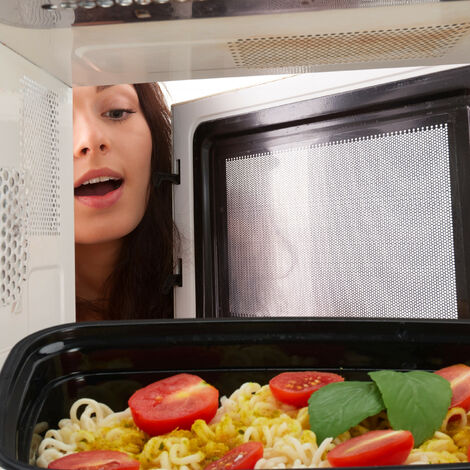 Relaxdays Set 24 Lunch Box 2 Scomparti – Contenitori Meal Prep Riutilizzabili, Adatti A Microonde E Lavastoviglie, Senza BPA