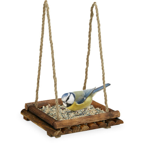 Mangeoire oiseaux exterieur pour oiseaux sauvage modele Logette-314