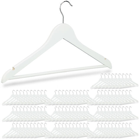 Cintre bois pour robe et chemise (avec encoche - 42 cm)