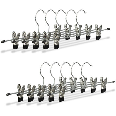 Cintres de cintre avec rack rack Crochet pivotant et 2 évidements latéraux  en bois Taille : 30