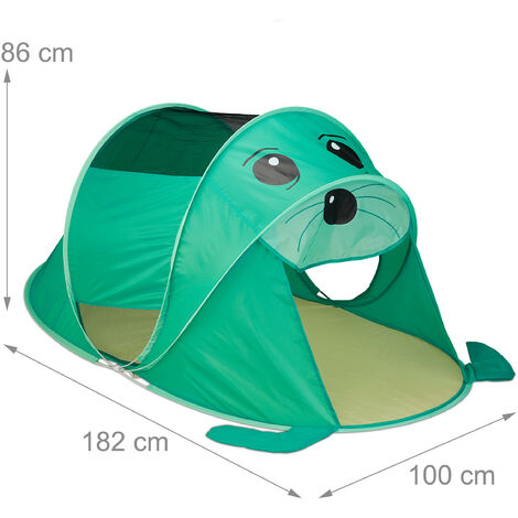 relaxdays Speeltent pop-up - kindertent - tent kinderen - speelgoedtent