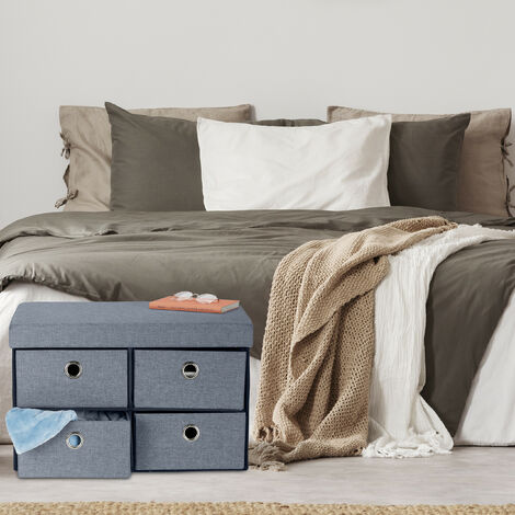 Meuble Rangement Enfant 3 Cases Avec Roulettes - Blanc, 60x102x30 Cm - Pour Chambre, Jouets, Livres - Relaxdays