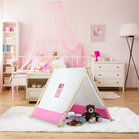 Relaxdays Tente Pour Enfants, Motifs Lamas/alpagas, HxLxP : Env. 103 X 74 X 96cm Intrieur Et Extrieur Multicolore 51307840