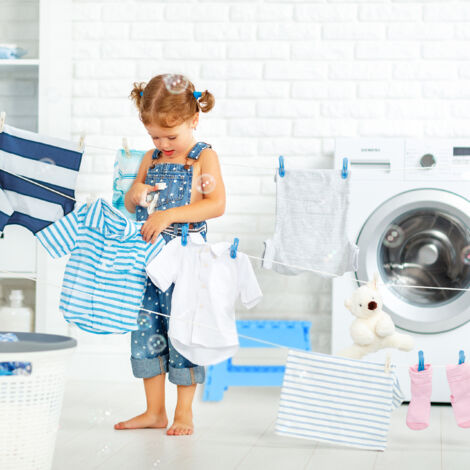 Relaxdays Tabouret Pliable En Bambou, 2 Marches, Charge Maximale