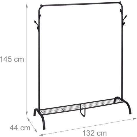 Cintre Multiple En Bois Pour Pantalons/jupes - 4 Tringles Avec 8 Pinces Réglables, Pliable