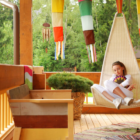 Relaxdays Crochet Suspension Plantes, Lot De 2, Mural, HxLxP: 28x30x2 Cm, Porte-Plantes Extérieur & Intérieur, Fer, Noir