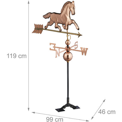 Girouette Pour Chien Avec Support De Toit, Indicateur De Direction Du