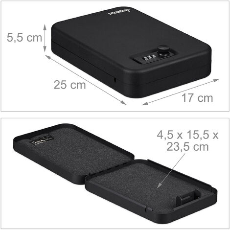 Hurinan Cofe-fort portable avec code, [Étanche et | FindTheDeal