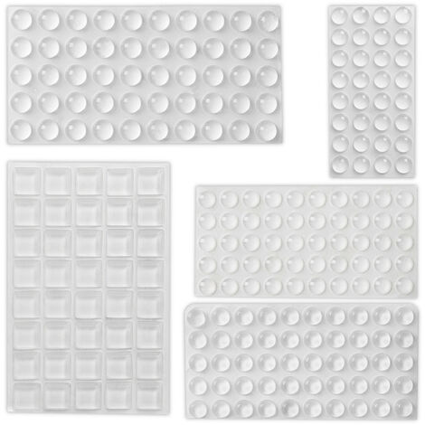 Lot De 2 Patins En Caoutchouc Pour Cric - Antidérapants, Protection Châssis, 8x8x4,4 Cm