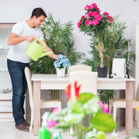 Pulvérisateur 5l Pulvérisateur Jardin 8L Relaxdays - Buse Réglable - Désherbant Et Eau - Sangle - Pression 3 Bars Brumisateur Jardin