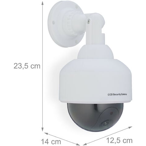 Mini Caméra Dôme Blanche Design pour l'intérieur