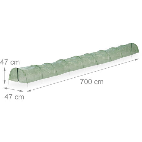 Mini Serre Transparente Avec Fermeture éclair 40x40x30 Cm - Pour Plantes Grasses Et Petites Plantes D'intérieur