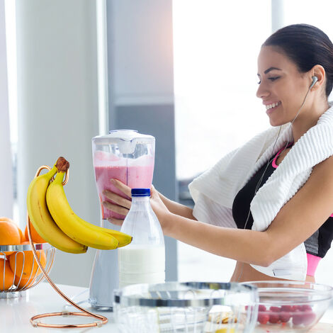 Corbeille Fruits Design Relaxdays Corbeille à Fruits Et Légumes, HxD : 73 X 28 Cm, Acier, Panier Rond Pour Fruit, 3 Niveaux, Compotier, Cuivre Corbeille A Fruits Inox