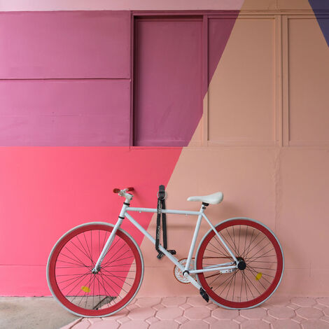 Ancrage Antivol Mural Et Sol Pour Vélo Et Moto - Acier Robuste, Anse De 14 Mm - Idéal Garage Ou Cave - 8