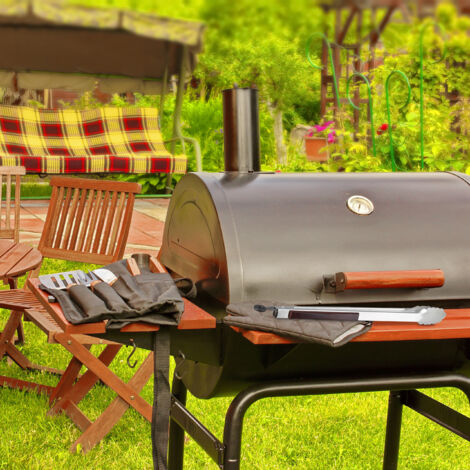 Brochettes de Barbecue larges en acier inoxydable,lot de 6 pièces,avec