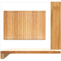 Cleminson Planche à découper eois d'olivier 45 x 22 cm avec rainure pour jus - Grande taille173 Cleminson Planche à découper eois d'olivier 45 x 22 cm avec rainure pour jus - Grande taille173