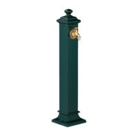 Relaxdays Fontaine Extérieure Pour Le Jardin, Robinet, Bac, Design Rustique, H X L X P : 61 X 35 X 18 Cm Fonte Couleurs Disponibles 87150561
