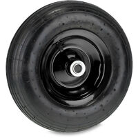 Roue De Brouette Pneumatique 3.50-8 – Jante Acier, Max 100 Kg – Facile à Gonfler, Confort Optimal - 10