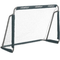 Relaxdays – Cage de football pour enfants et adultes – But stable en métal – Dimensions H x L x P : 110 x 150 x 75 cm – Montage rapide avec sardines