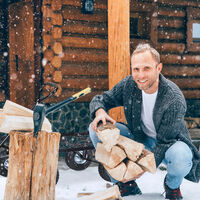 Chariot De Jardin Transport Chariot De Plage Chariot Extu00e9rieur 635 Kg Charrette Remorque Acier 4 Roues Panier Maille Fer