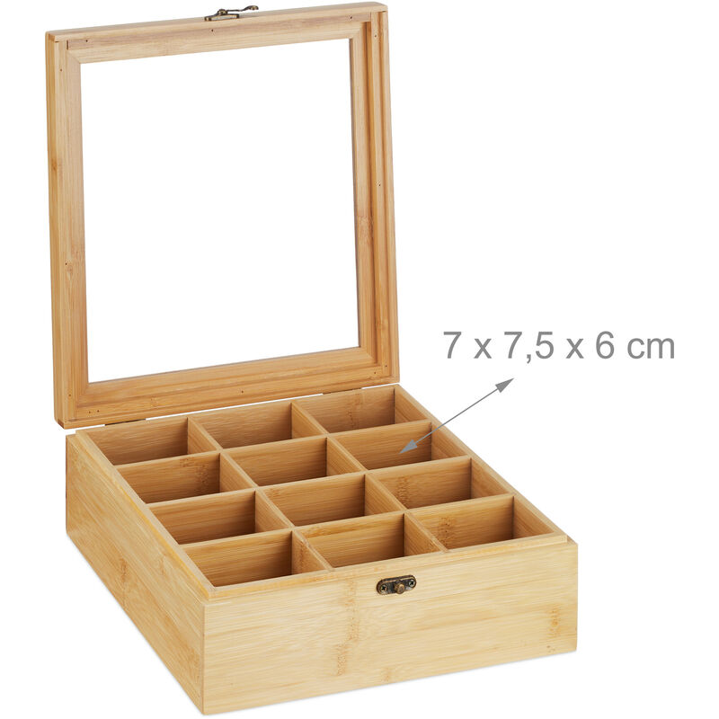 Organizer Cassetti Cucina Navaris Porta Capsule Caffè Bambù - 2 Cassetti 72 Capsule Organizer Portacialde 2 Cassetti - Foto 10