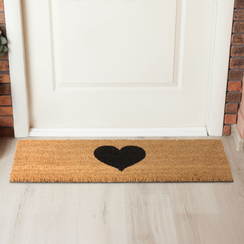 Zerbino Ingresso Casa Con Design A Strisce, 60X40 Cm, Tappeto In Fibra Di Cocco Indoor Outdoor Multicolore L 4388982 31824034 1