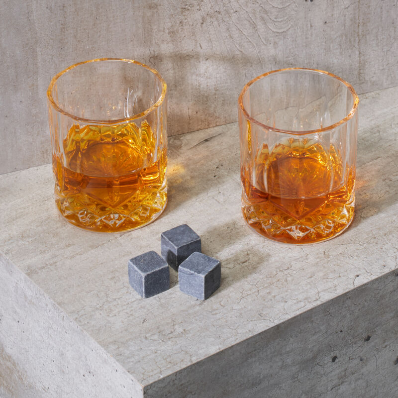 Relaxdays Bicchieri Da Whisky In Cristallo (Set Da 2) 400 Ml - Lavabili In Lavastoviglie, Ideali Per Whisky, Rum, Gin - 2