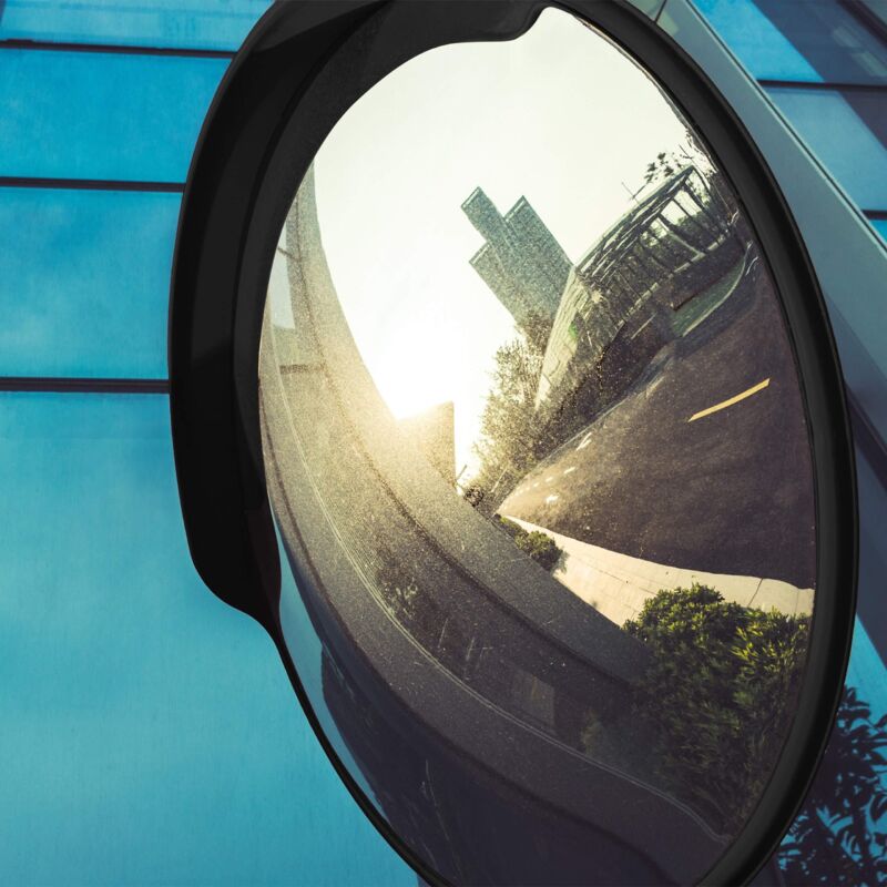 Specchio Panoramico Di Sicurezza 60cm - Convesso Per Angoli Ciechi - Foto 2