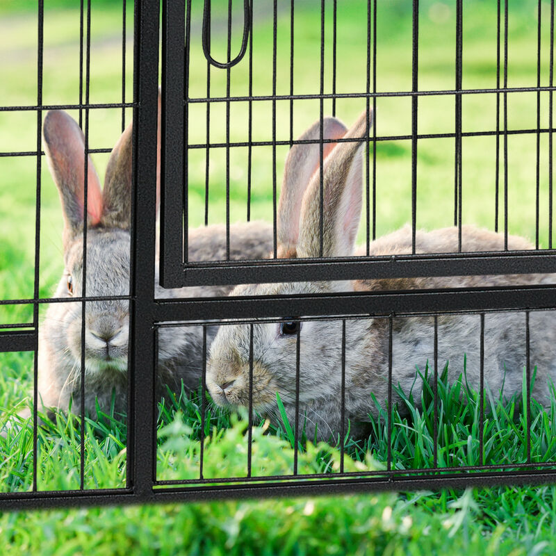 Relaxdays Recinto per Cuccioli, Cani Piccoli, da Interno, Stabile