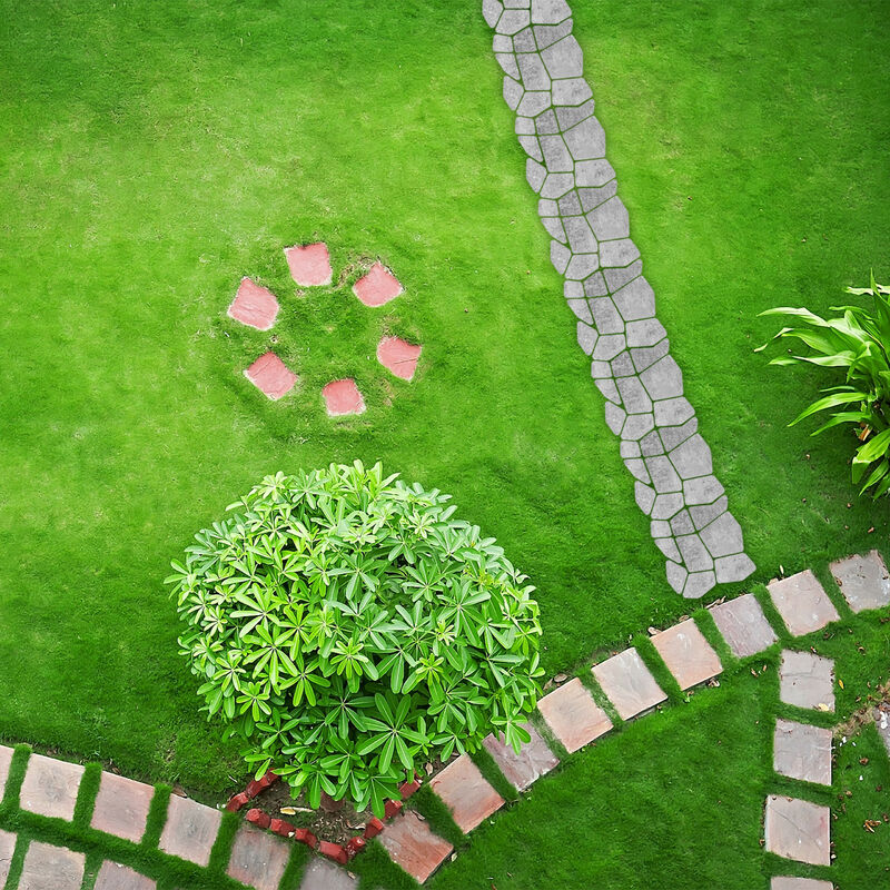 Stampo cemento Forma pavimento Effett LISCIO 40x40 - Giardino e