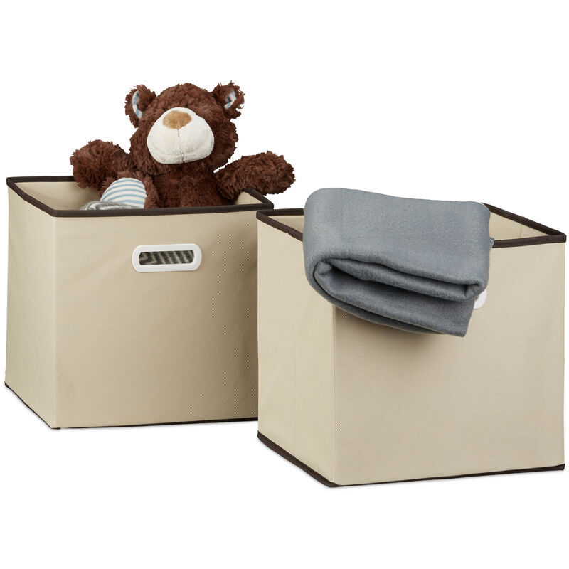 Trade Shop - Box Scatola Salvaspazio Portatutto Contenitore Organizer 50 X  40 X 30 Cm 69695