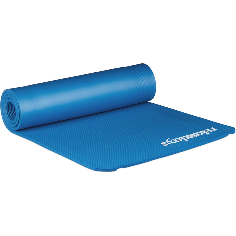 FP-TECH TAPPETINO DA YOGA IMBOTTITO ANTISCIVOLO FITNESS PILATES