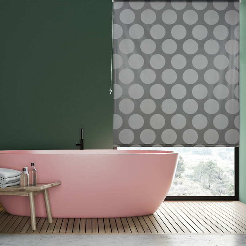 ANAZOZ Tenda Vasca da Bagno Larghezza 200,Tende Bagno Finestra Verde Motivo  di Cascata e Montagna Tende Poliestere Finestra Bagno 200x200CM Tenda  Finestra Bagno con Anelli e Occhielli : : Casa e cucina