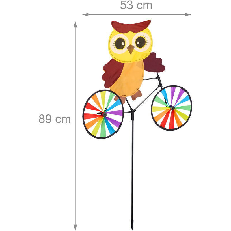 2x Girandola con Tartaruga, Puntale Decorativo, per Bambini, da Balcone e  Terrazza, da Montare, Colorato