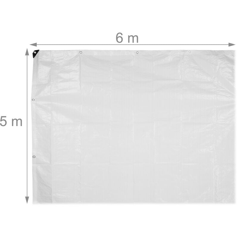 Rotolo Di Tela, L: 120 cm, 380 g, Bianco, 5 M, 1 Rot.