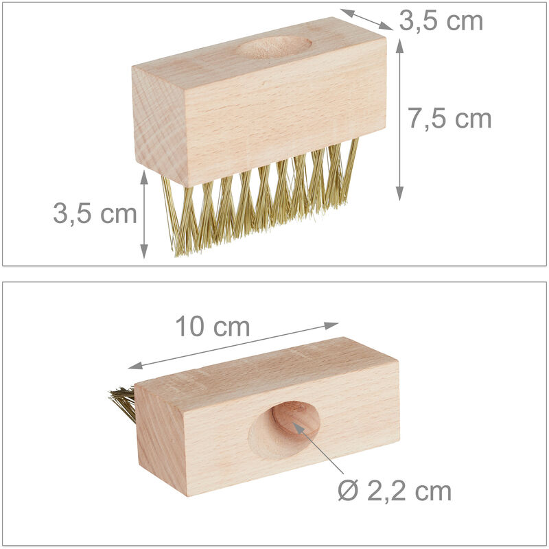 Spazzola per fughe 9 cm Wolf Combisystem Multi-Star FB-M 71AAA020650