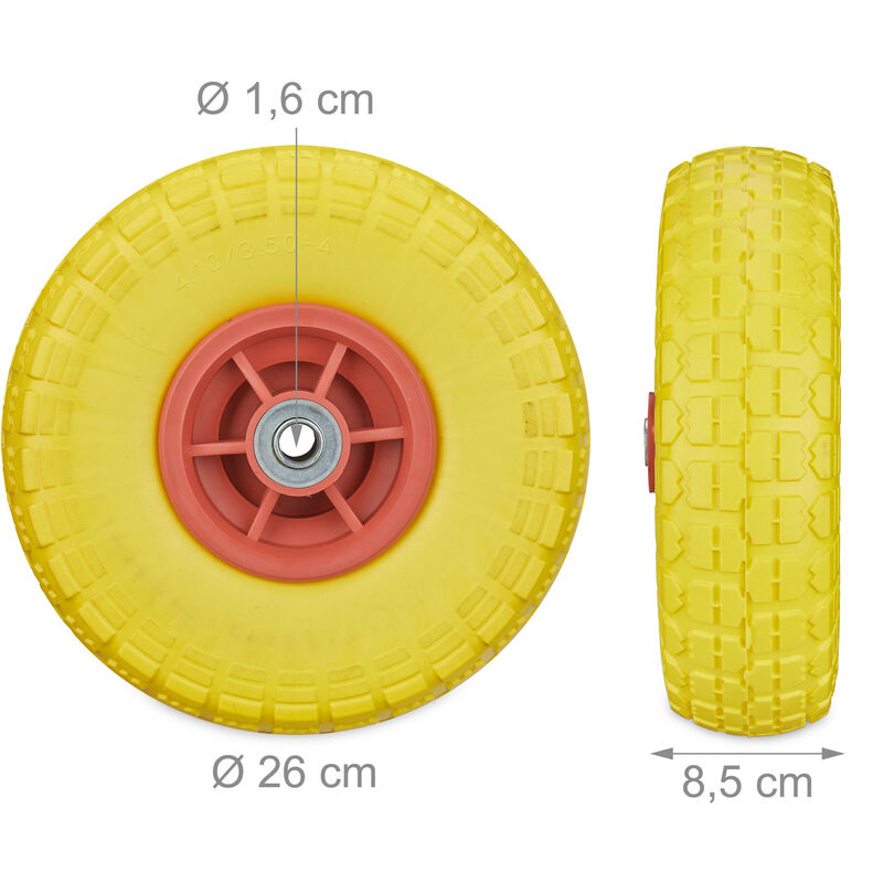 Set da 2 ruota per carriole 2.50-4 acquista QUI