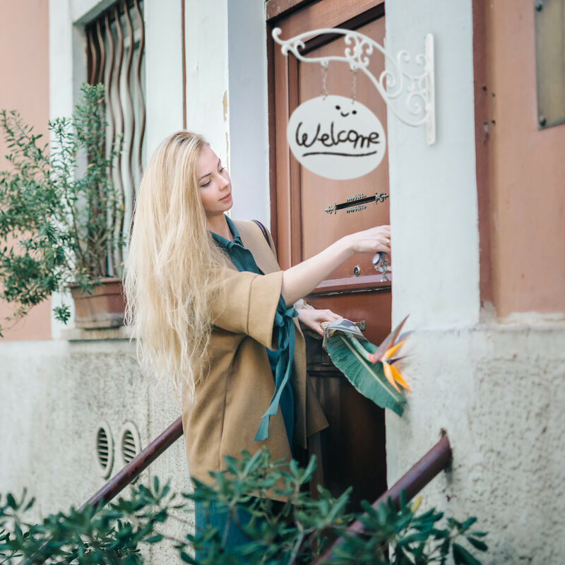 Insegna Ghisa Personalizzabile Relaxdays - Targa Vintage Per Bar, Casa O Giardino, 36x43 Cm - Foto 8