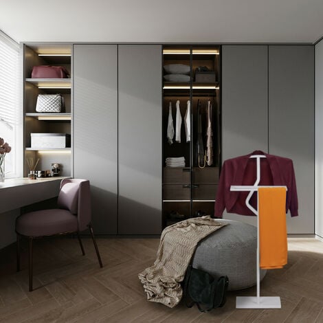 C425 All'ingrosso Multifunzione Durevole Appendiabiti In Plastica Doppio Strato - Foto 13