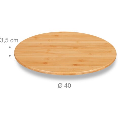Piatto girevole Bambù, diametro: 40 cm