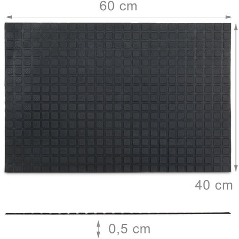 Zerbino Tappeto GOMMA Grigliato RASCHIA FANGO Ultra Resistente - Varie Misure - Foto 2