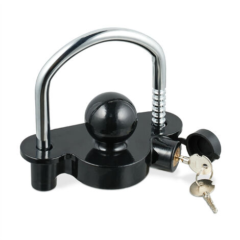 Serratura Del Rimorchio,Serratura Del Gancio Del Rimorchio, Perno Di Bloccaggio Del Gancio Di Traino Di Sicurezza In Acciaio Inossidabile, Serratura Antifurto, Serratura Ad Alta Resistenza, D - Foto 3